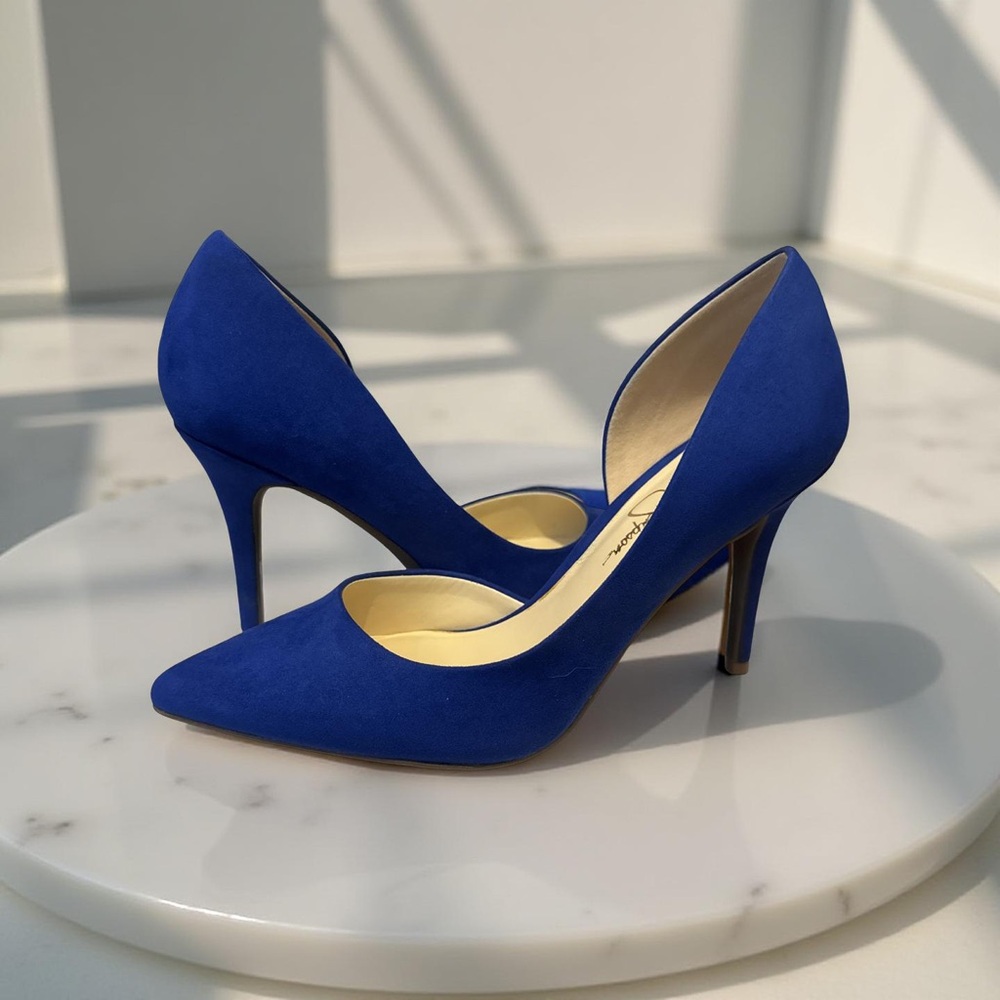 Jessica Simpson Royal Blue Heels